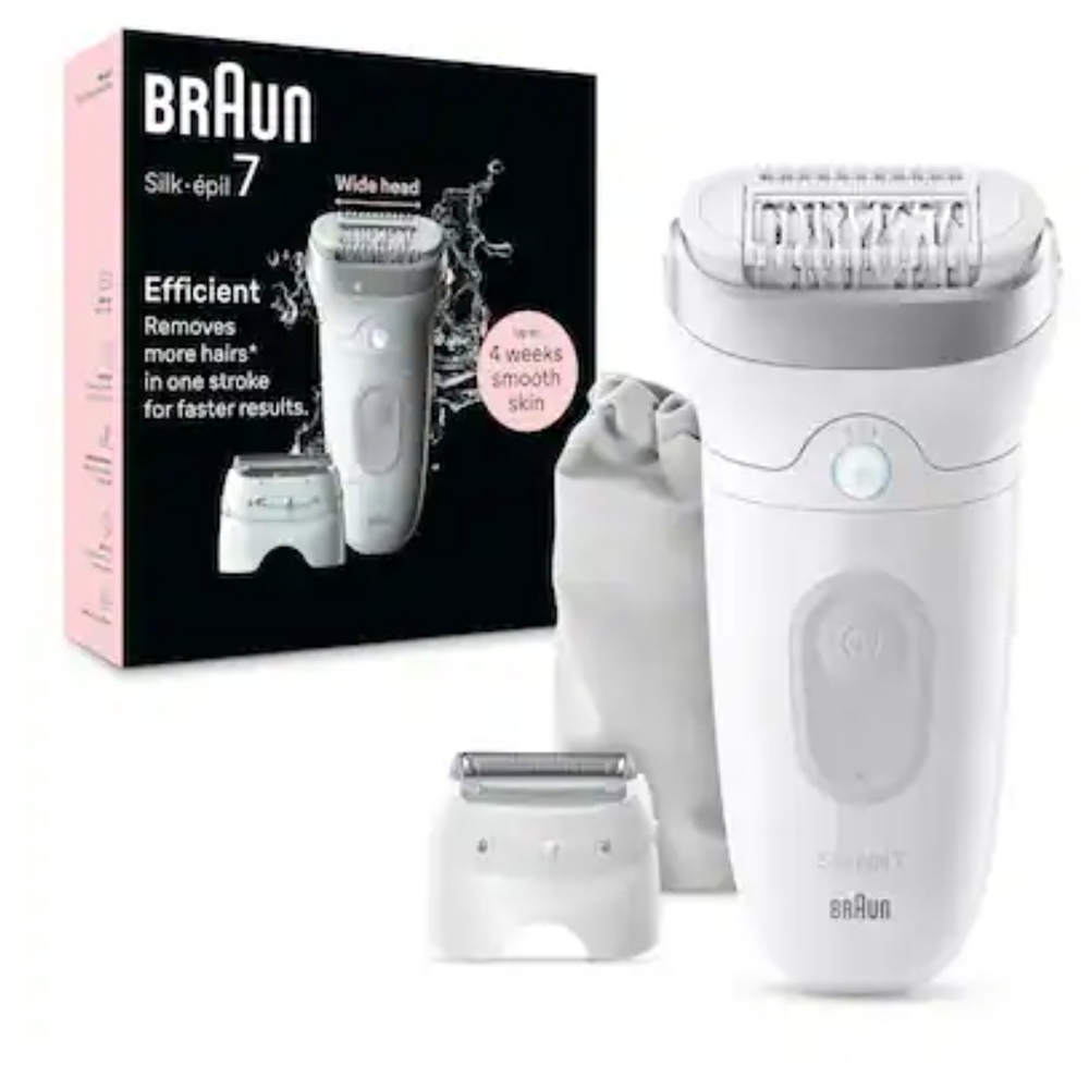 Braun Silk-épil 7 Epilator — White